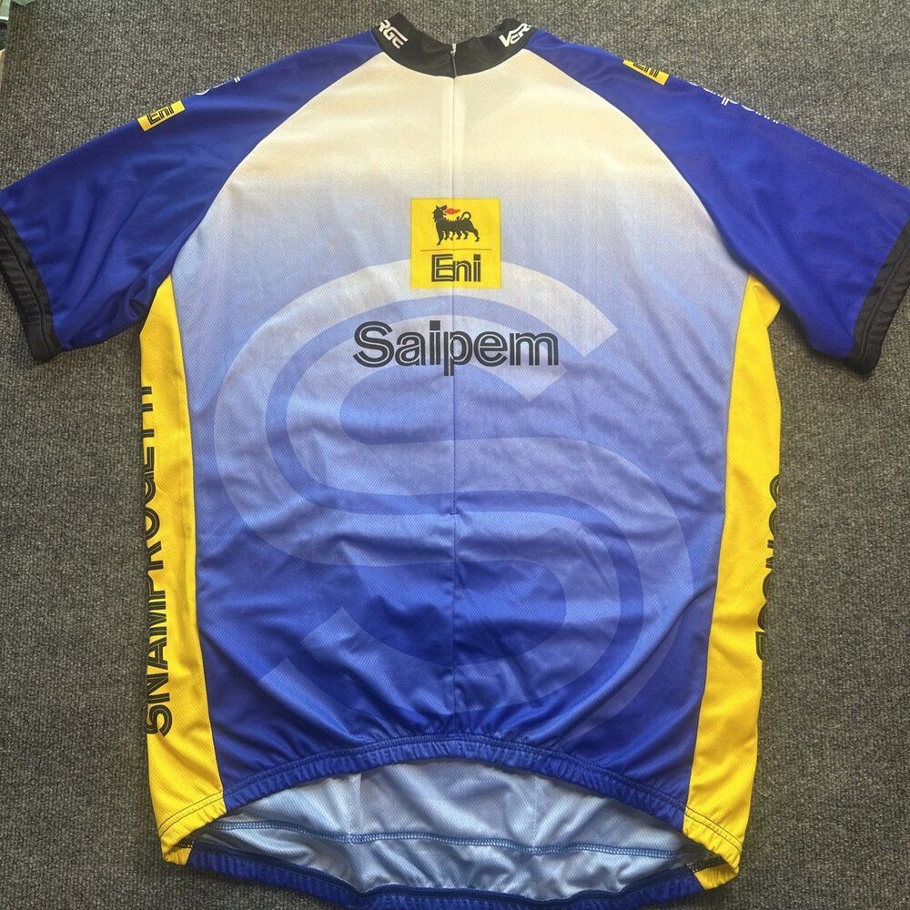 Verge Sport Cycling Jersey Size 2XL Raglan Sleeve Saipan America Racing Cut